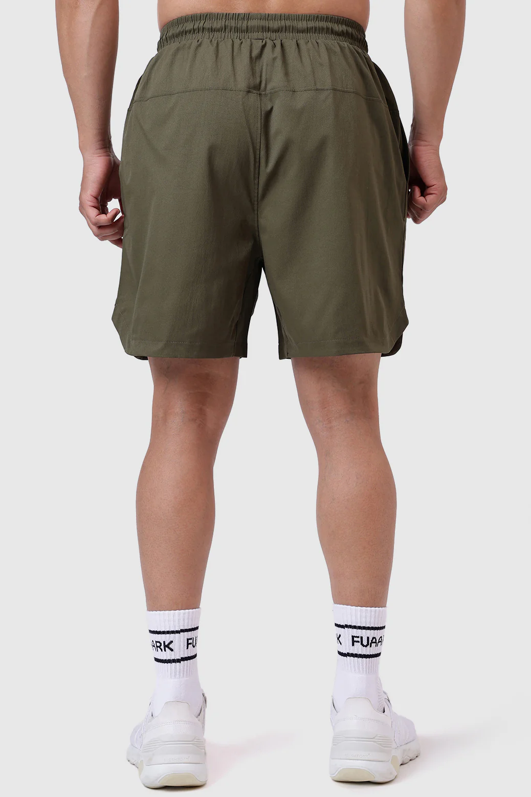 Edge Shorts Olive - Image 5