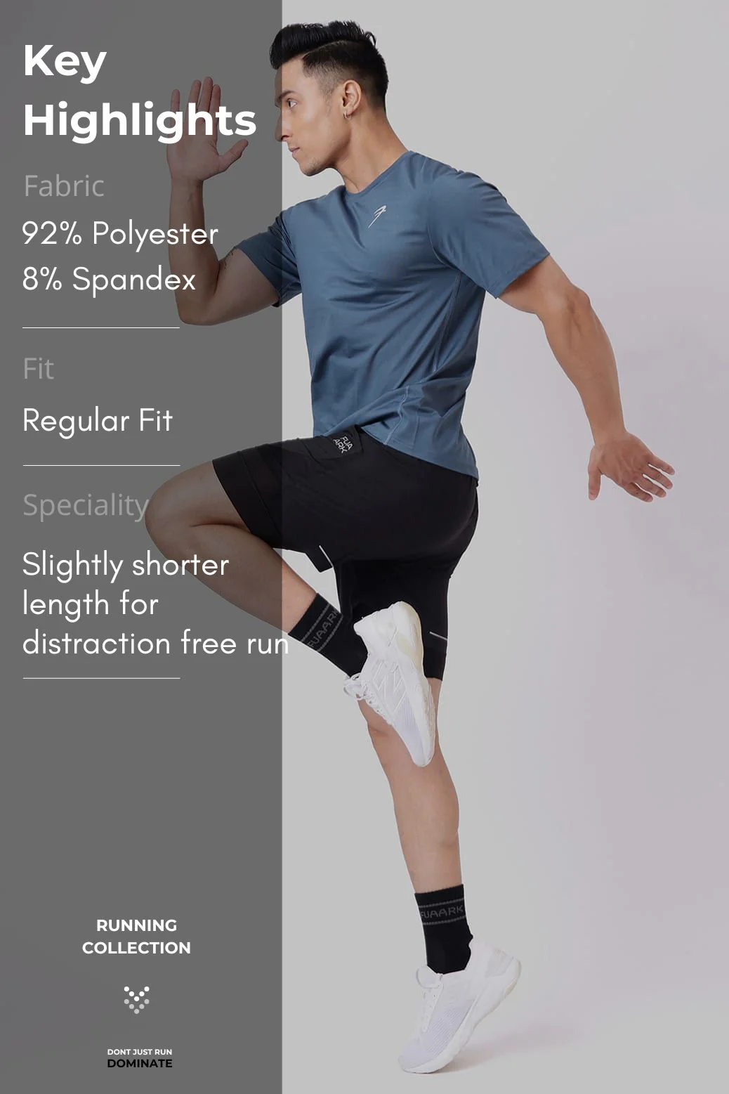 Ember Running T-shirt Light Blue - Image 7