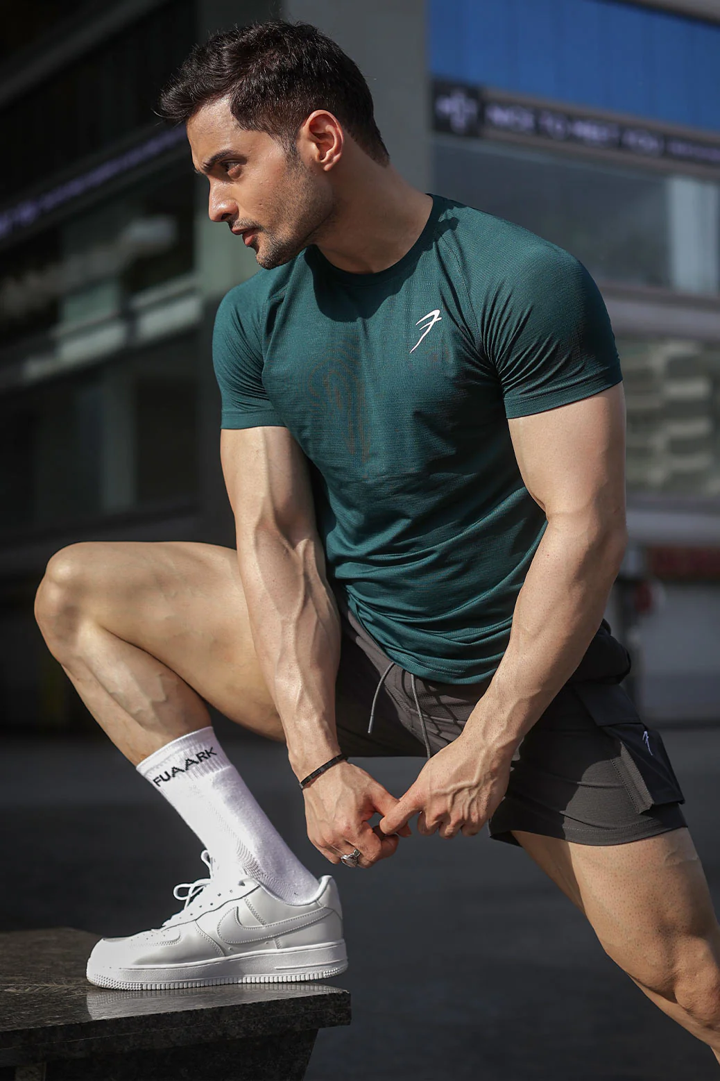 Ember T-shirt Bottle Green
