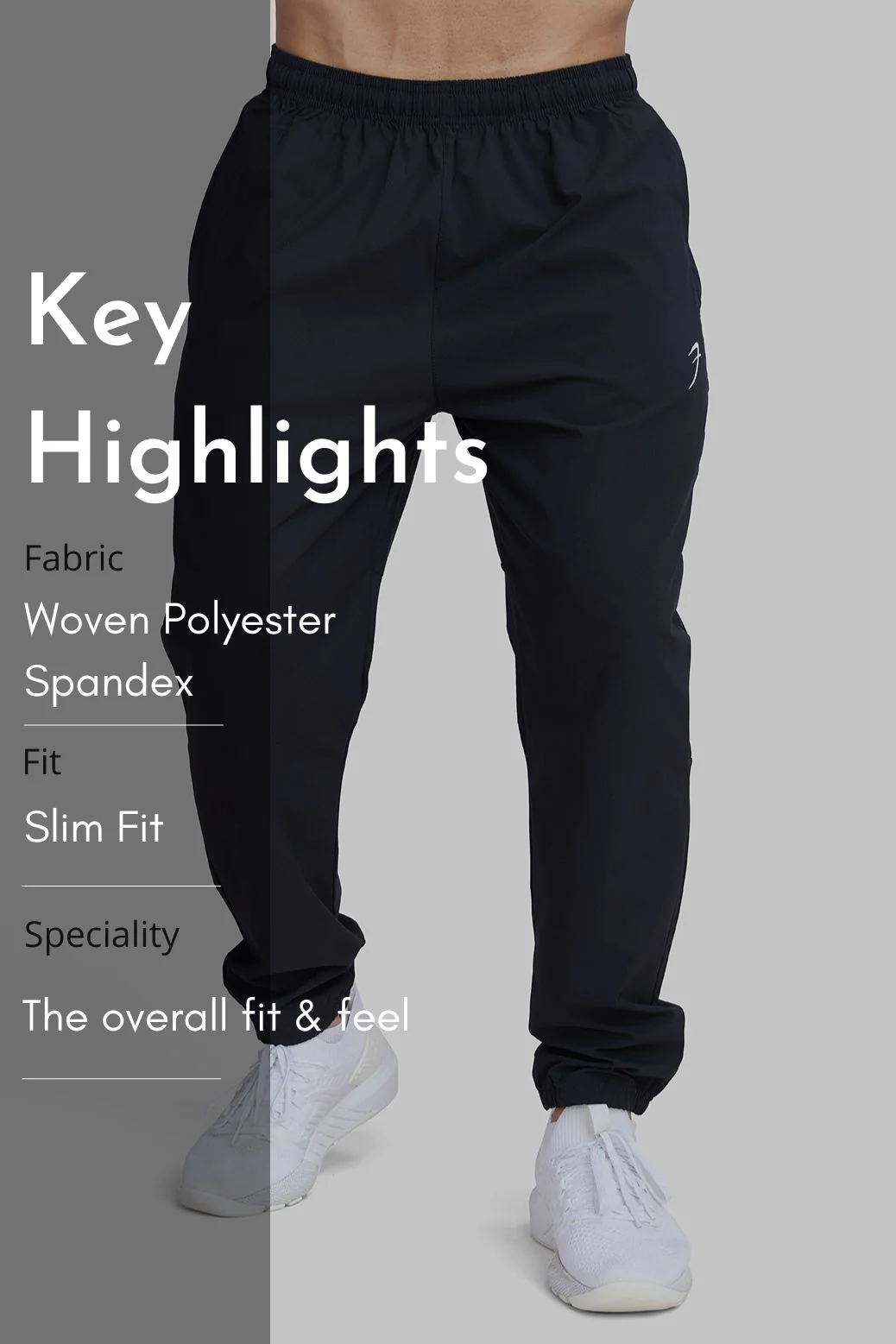 Essential Joggers Black - Image 6