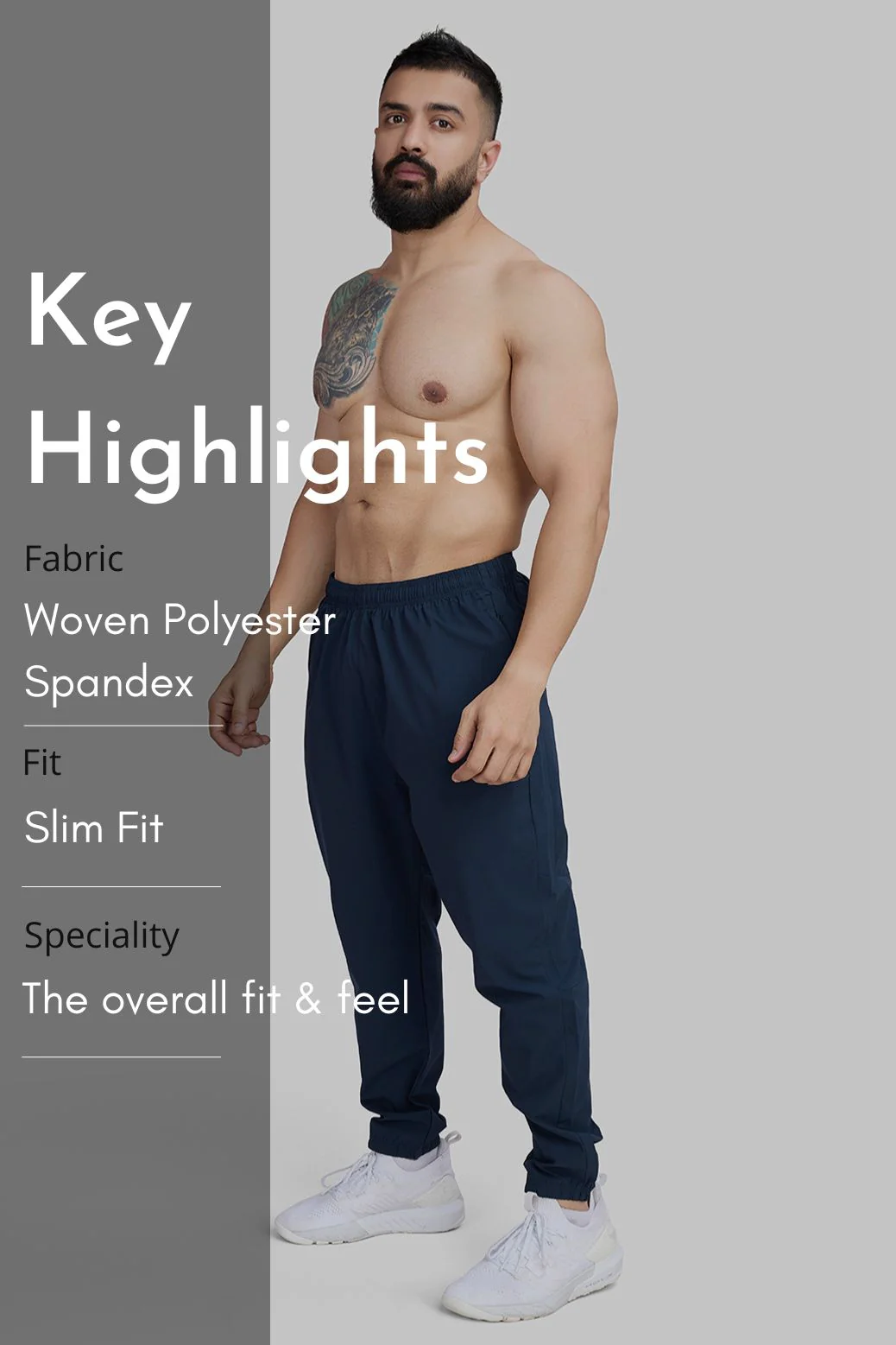 Essential Joggers Navy - Image 7