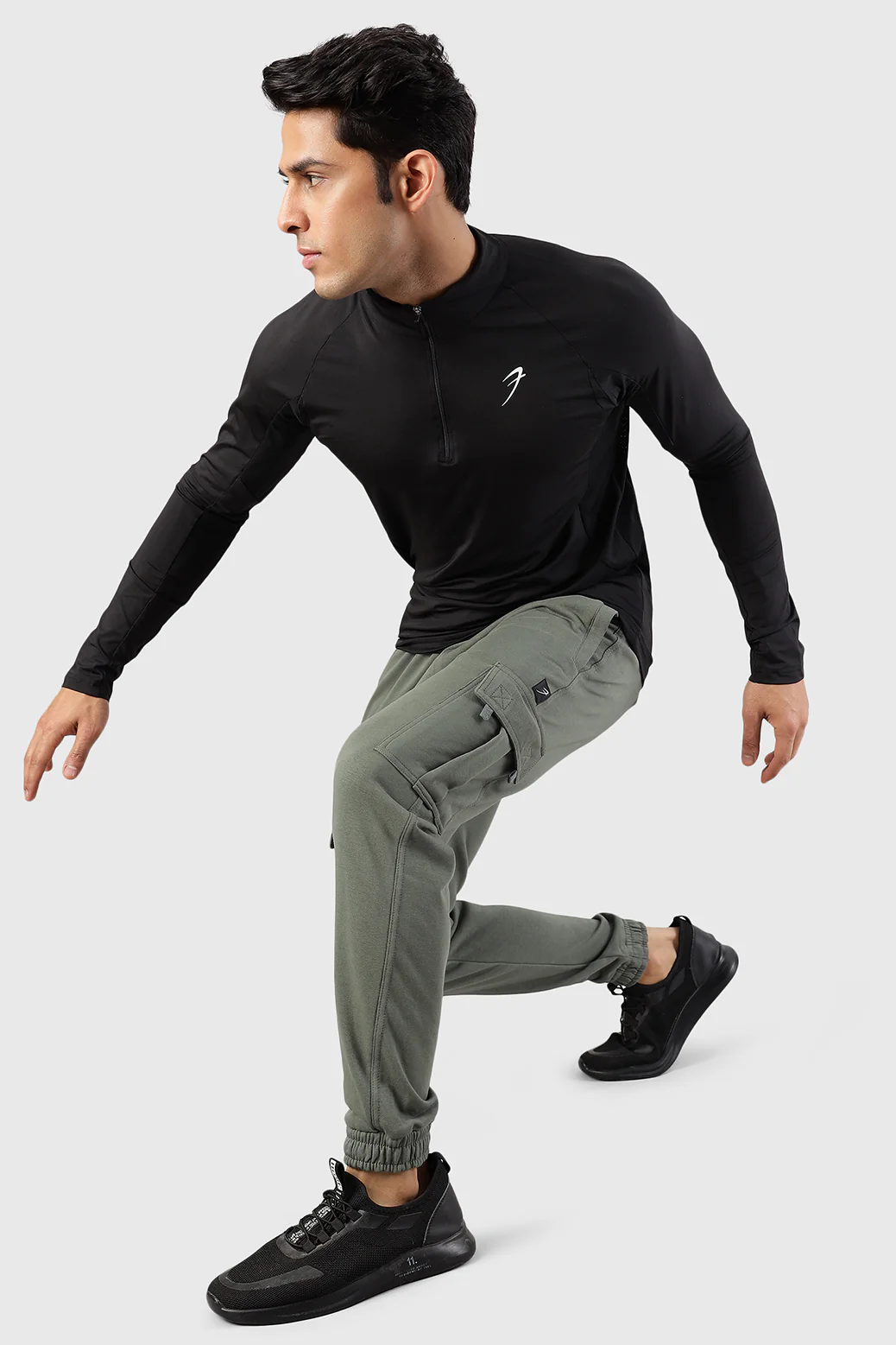 Flex Joggers Olive - Image 3