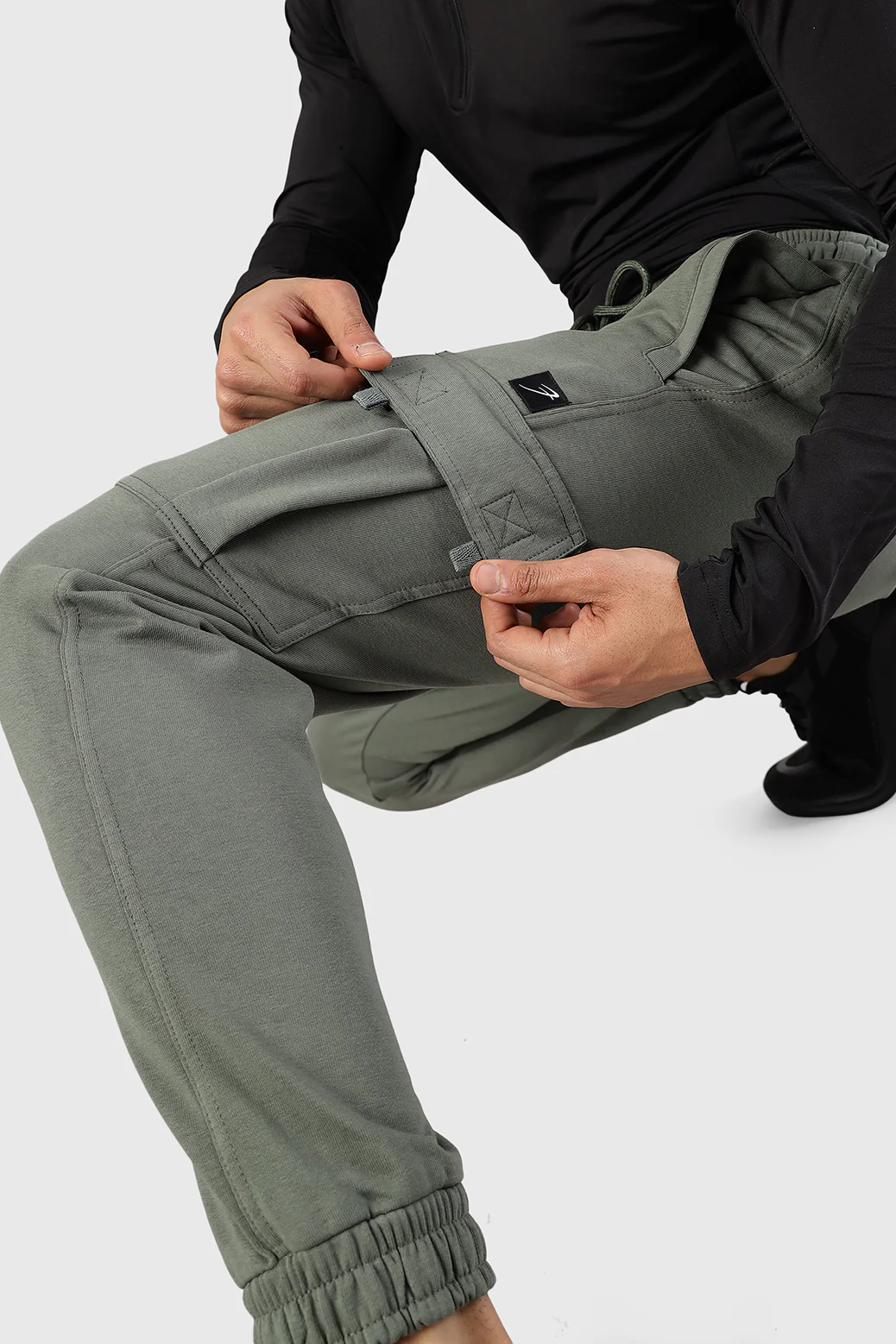 Flex Joggers Olive - Image 4