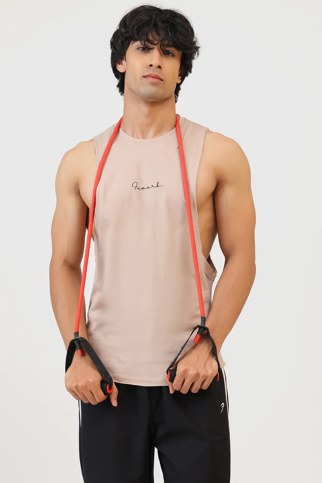 Fortis Deep Arm Tank Beige - Image 7