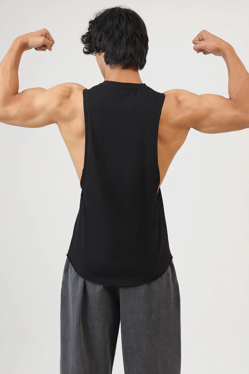 Fortis Deep Arm Tank Black - Image 6