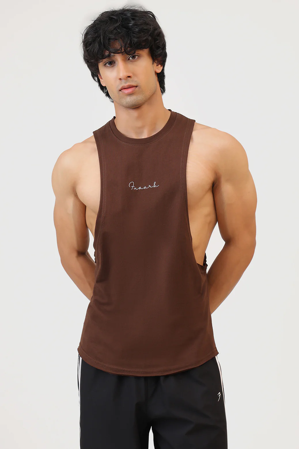 Fortis Deep Arm Tank Coffee - Image 7