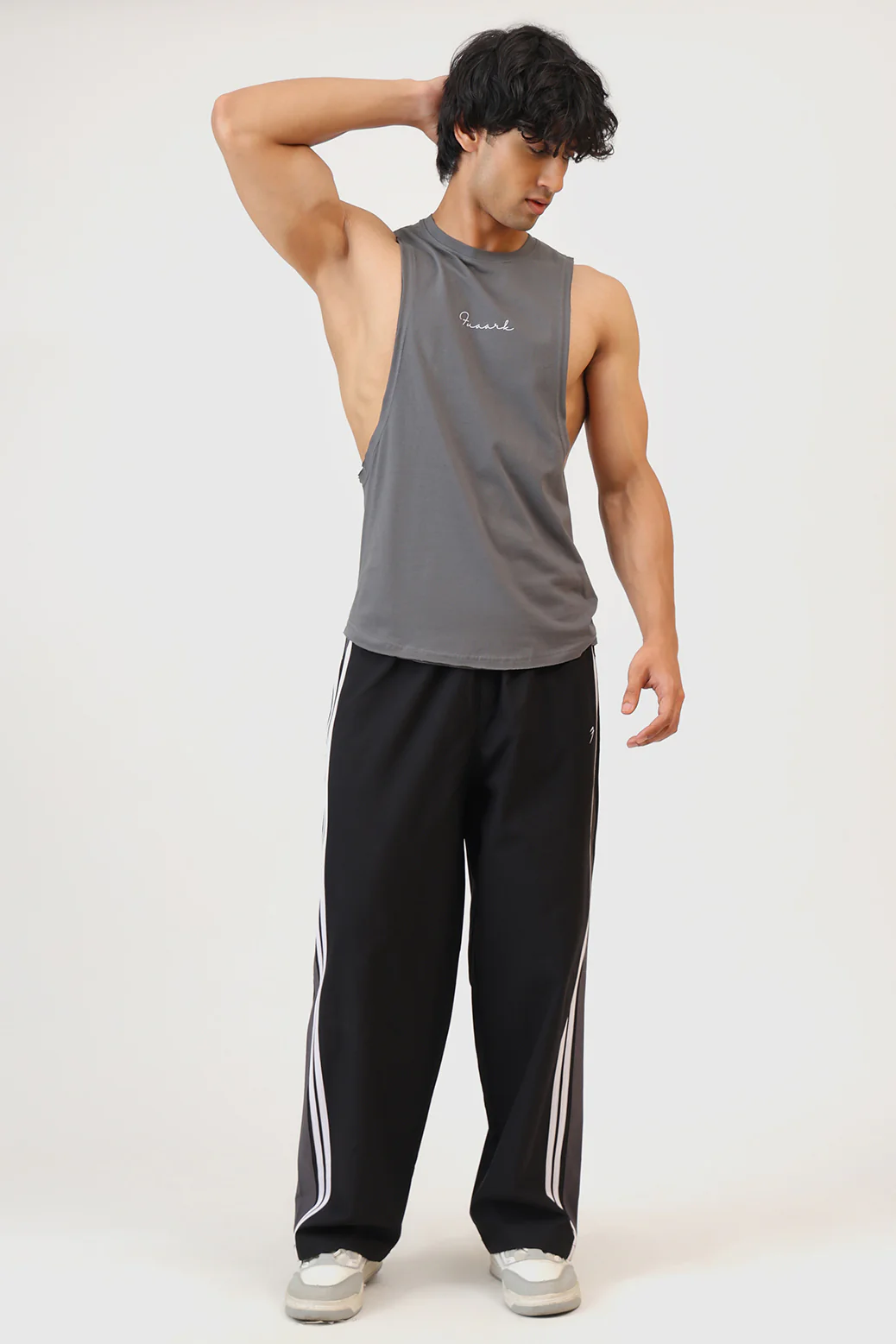 Fortis Deep Arm Tank Grey - Image 2