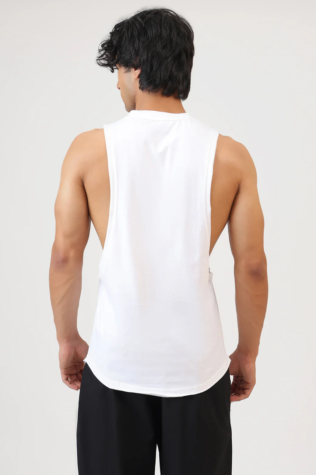 Fortis Deep Arm Tank White - Image 5