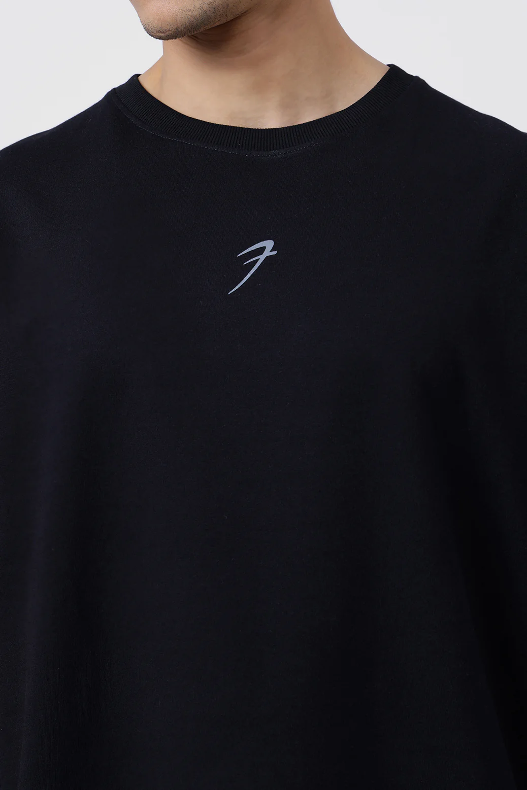 Fortitude Oversized T-shirt Black - Image 3