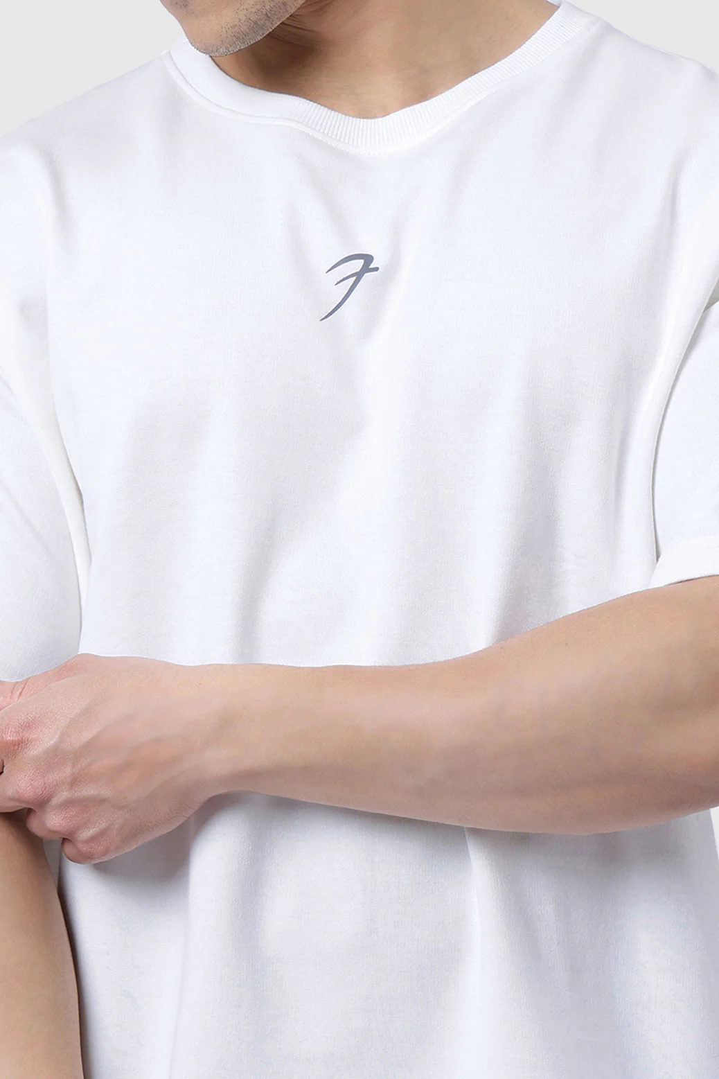 Fortitude Oversized T-shirt White - Image 4