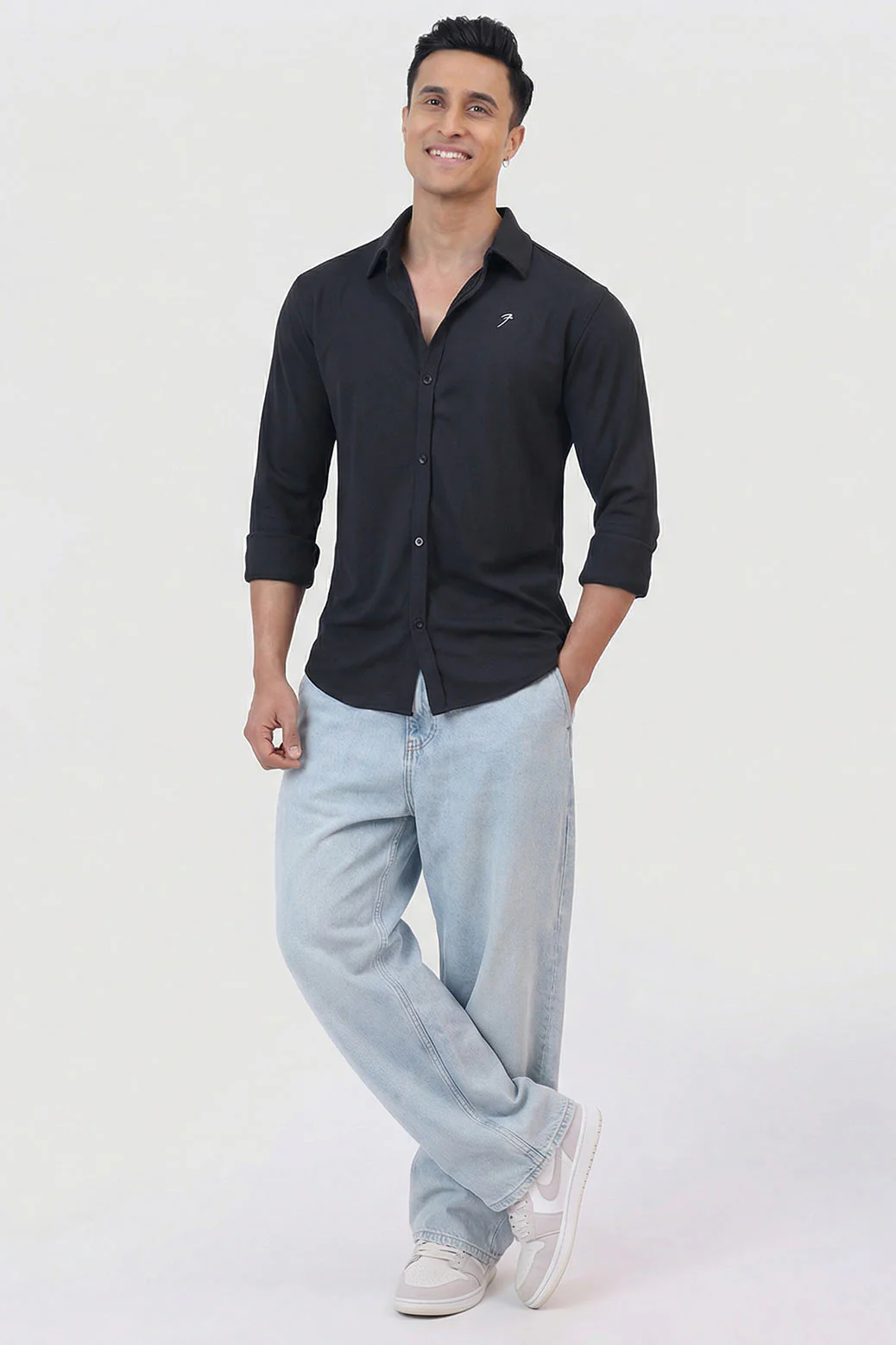 Foundation Fullsleeves Shirt Black - Image 7