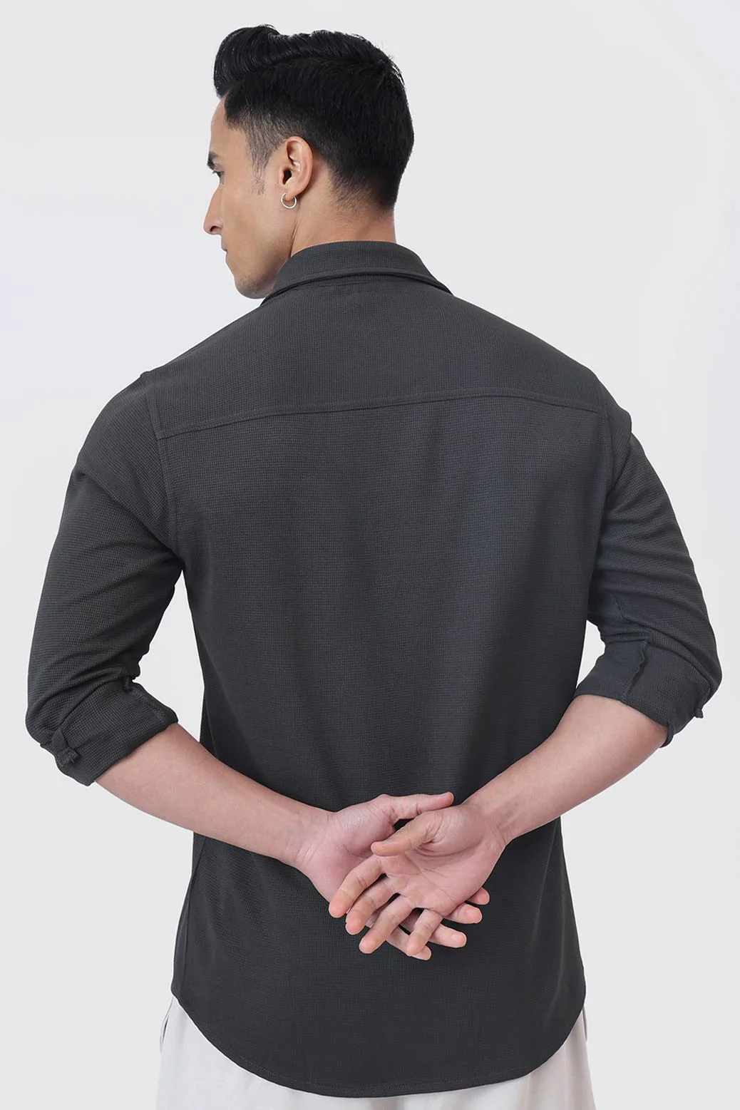 Foundation Fullsleeves Shirt Dark Grey - Image 6