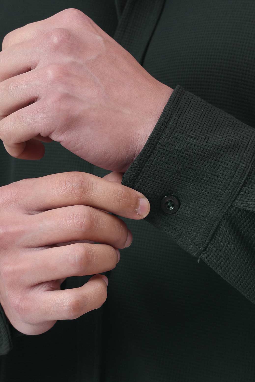 Foundation Fullsleeves Shirt Olive - Image 3