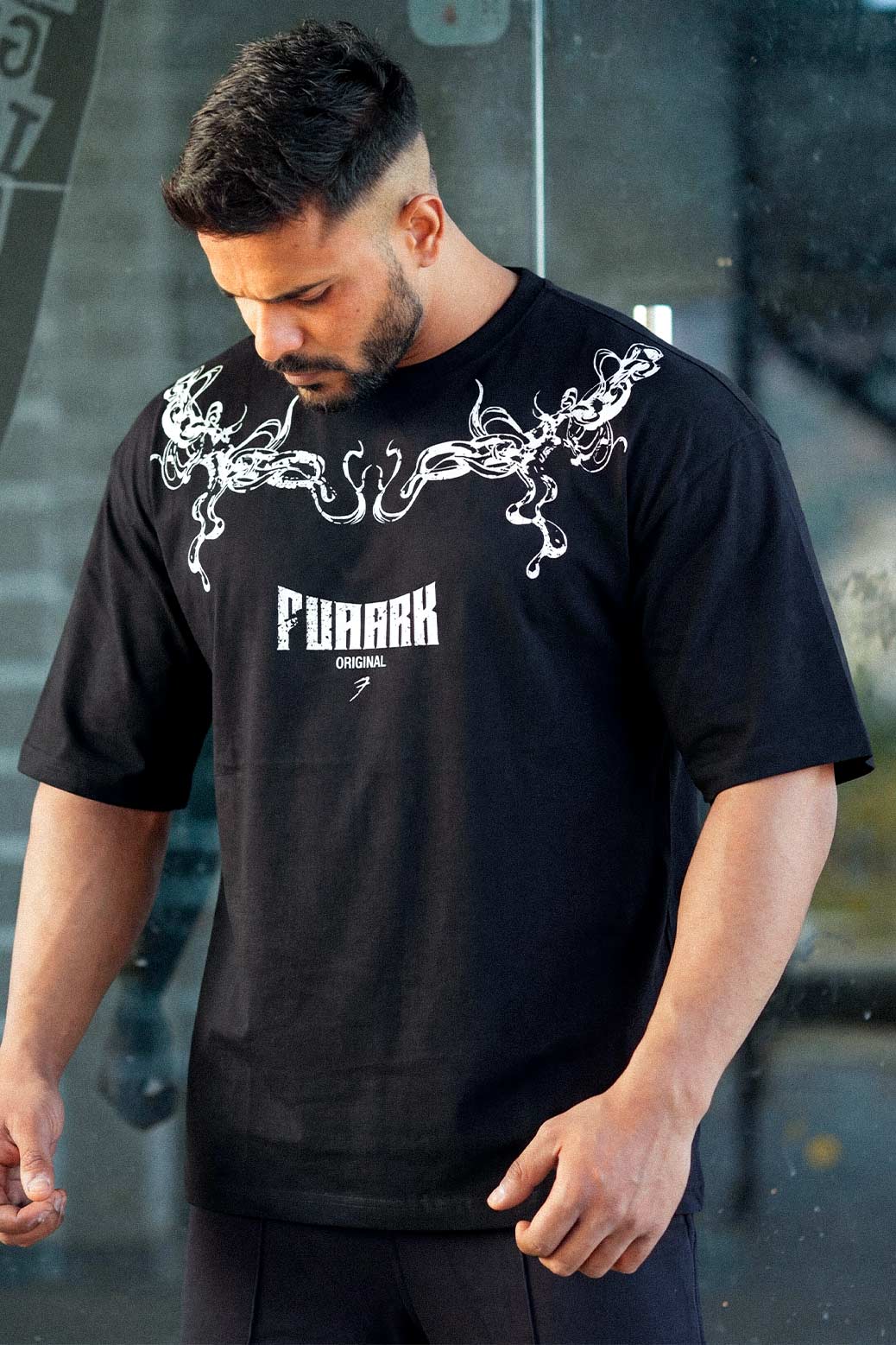 Fuaark Original Oversized T-shirt Black
