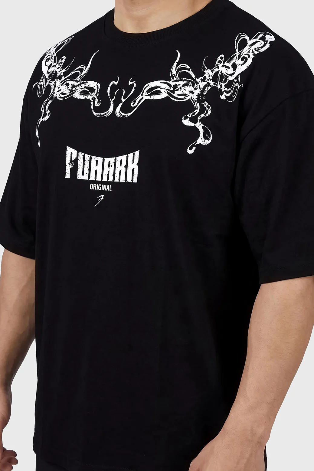 Fuaark Original Oversized T-shirt Black - Image 3