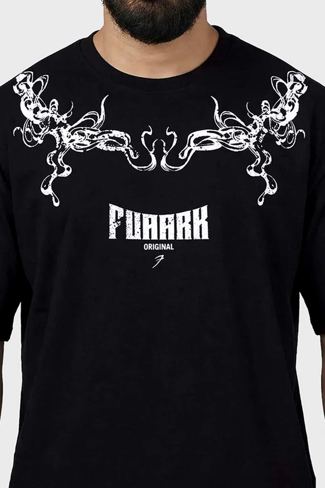 Fuaark Original Oversized T-shirt Black - Image 4