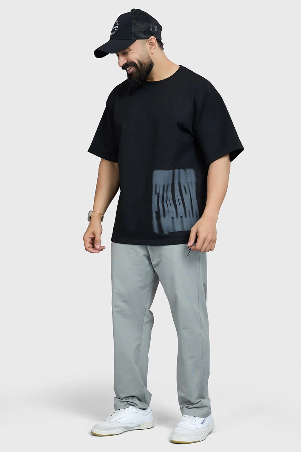 Gorilla Oversized T-shirt Black - Image 5