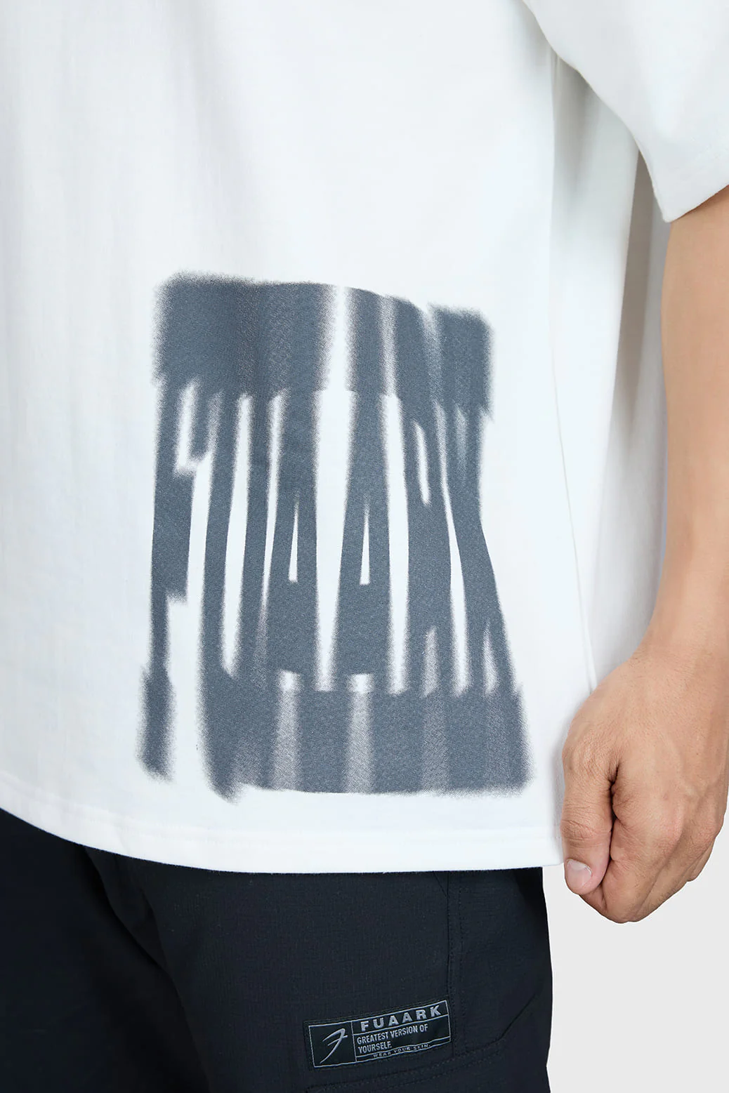 Gorilla Oversized T-shirt White - Image 5