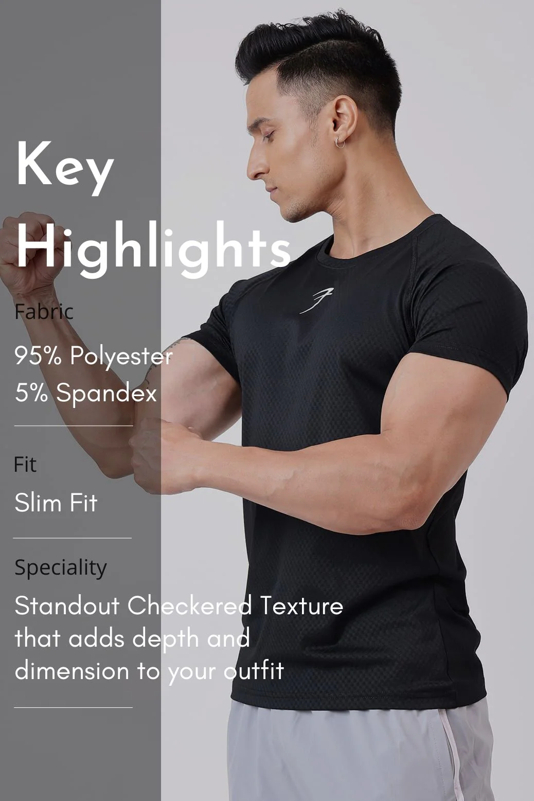Grain T-shirt Black - Image 6