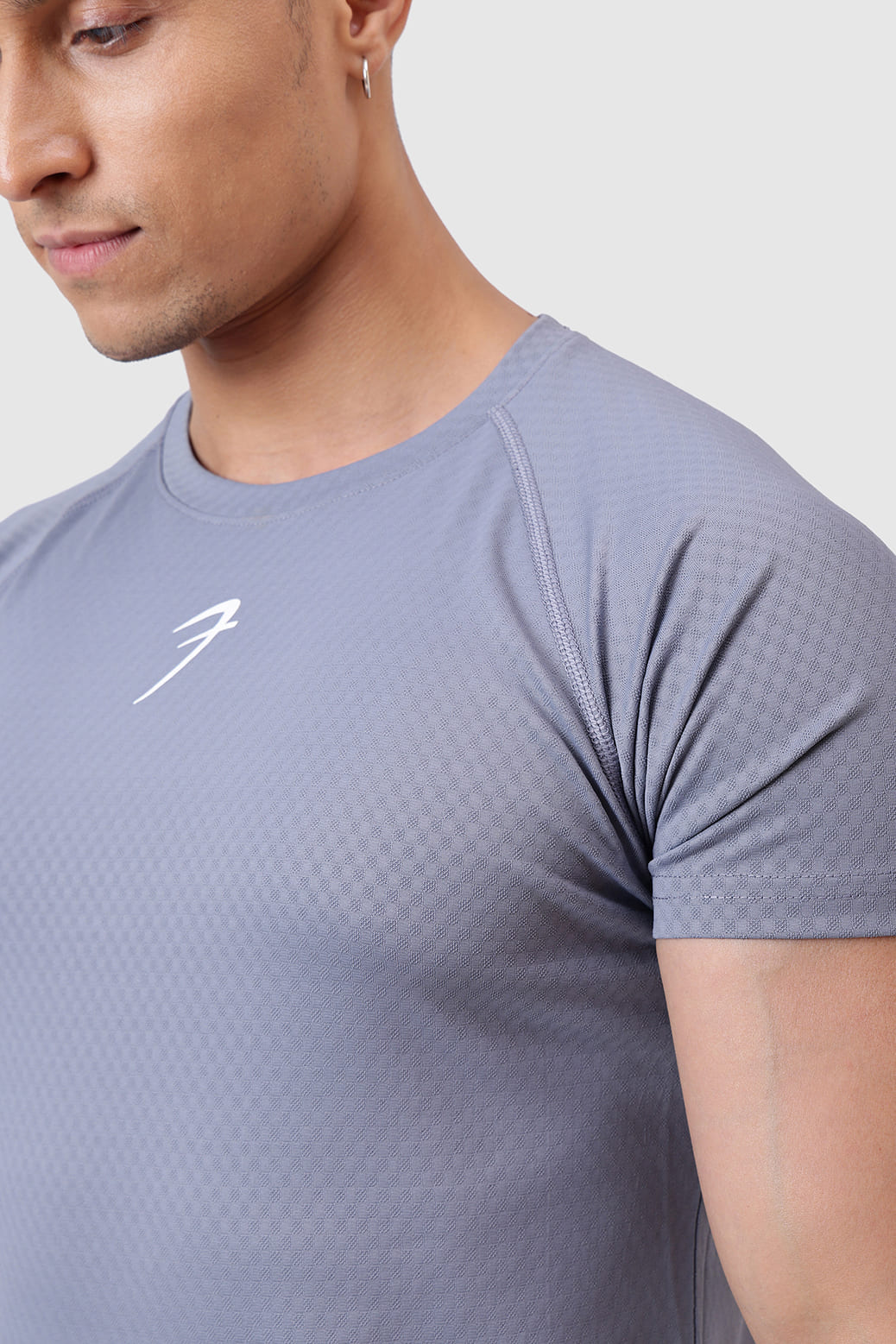 Grain T-shirt Grey - Image 3
