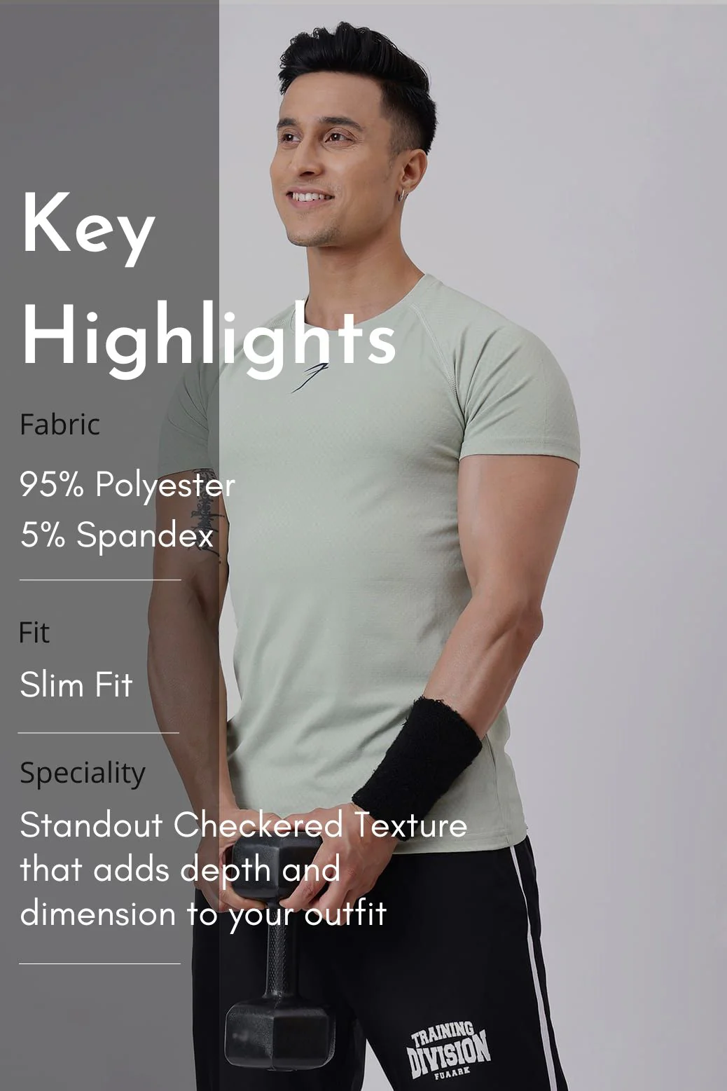 Grain T-shirt Light Green - Image 7