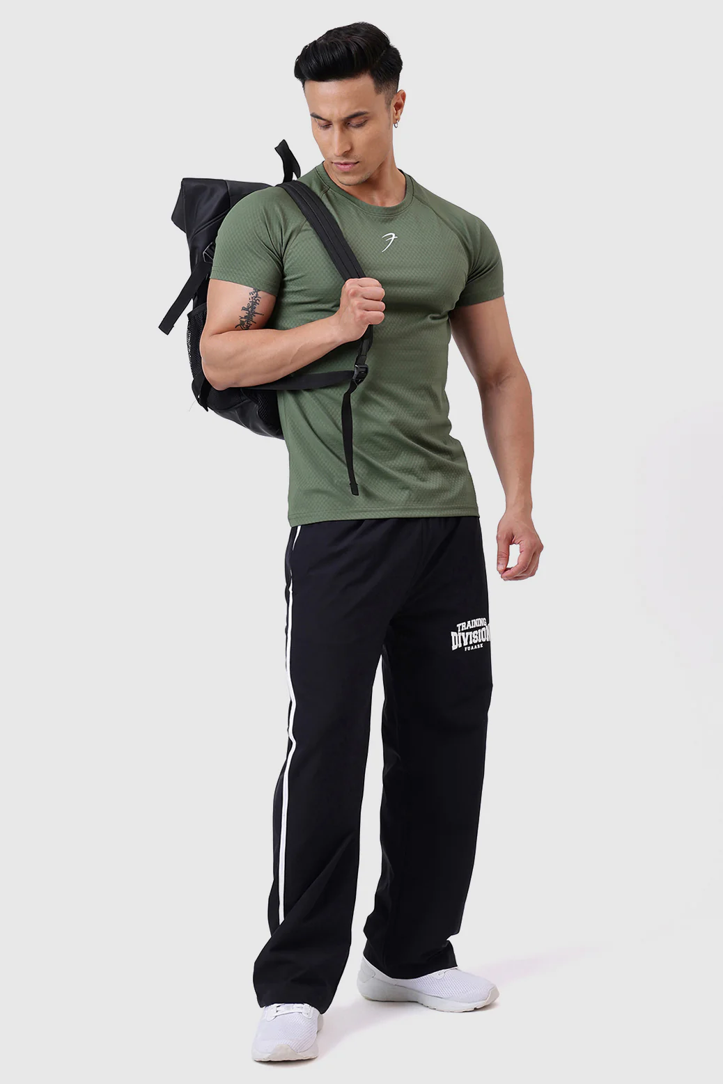 Grain T-shirt Olive - Image 3