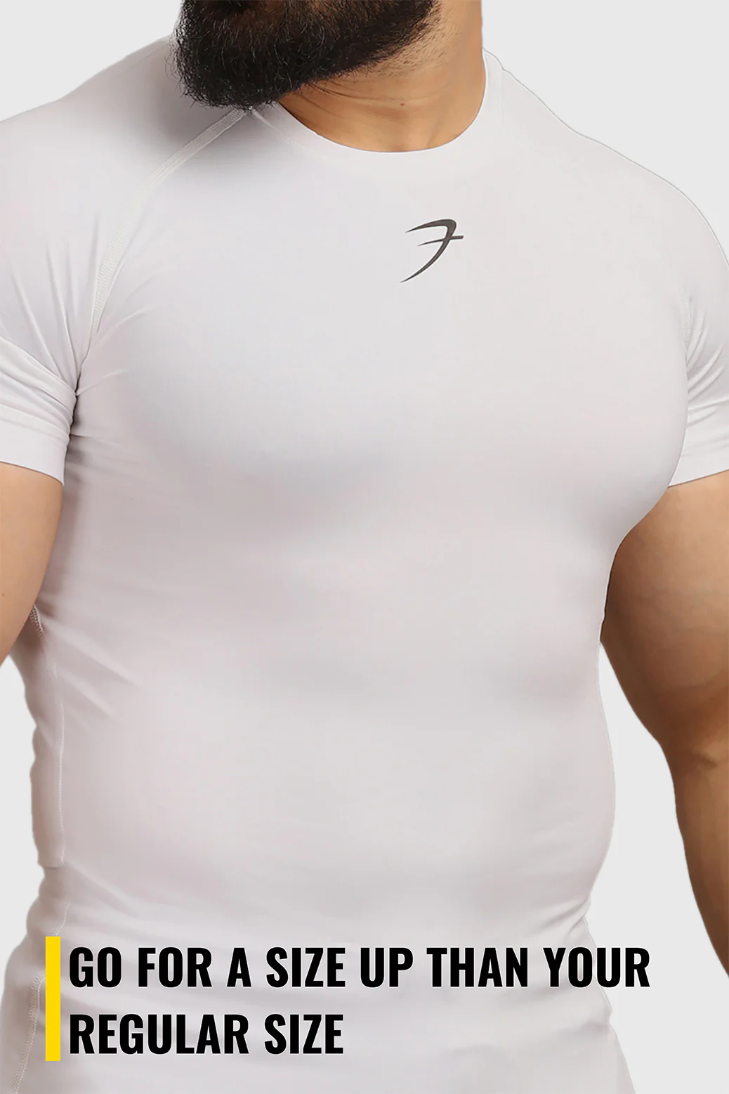 Compression T-shirt White - Image 4