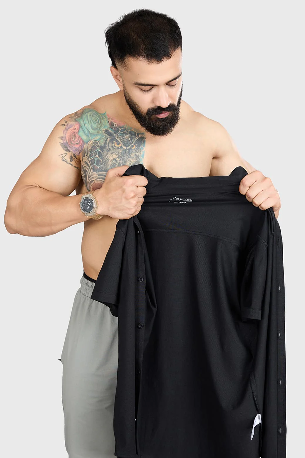 Aero Shirt Black - Image 7