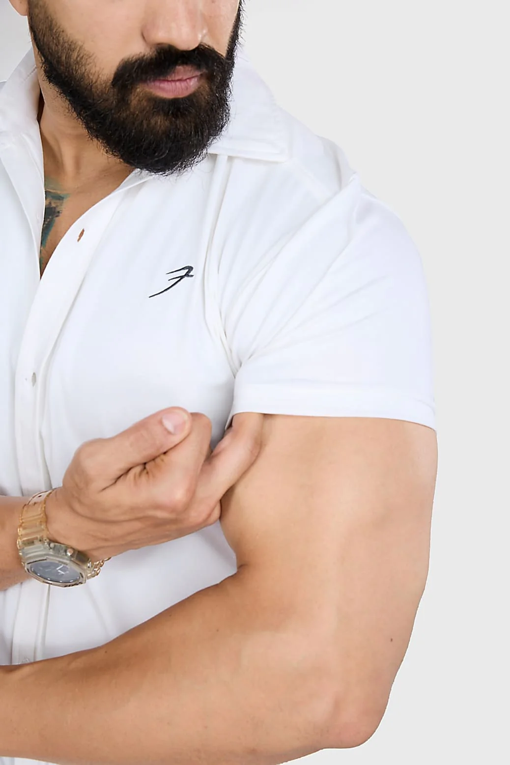 Aero Shirt White - Image 5