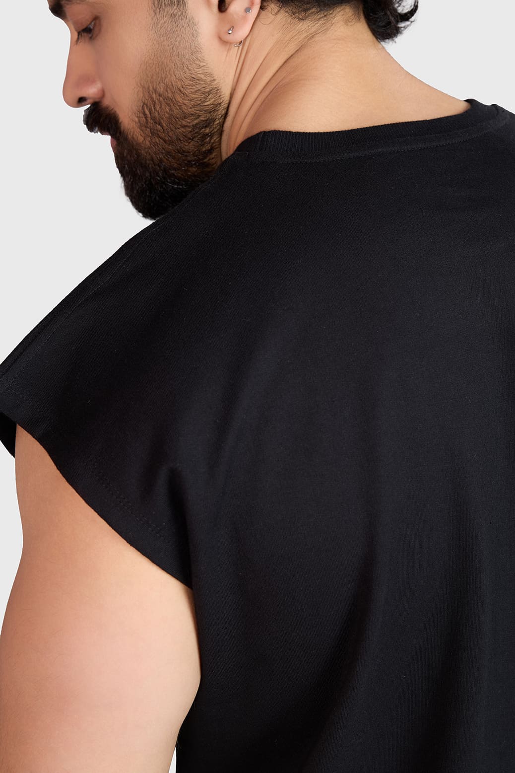 Heavyweight Capsleeves Tank Black - Image 3