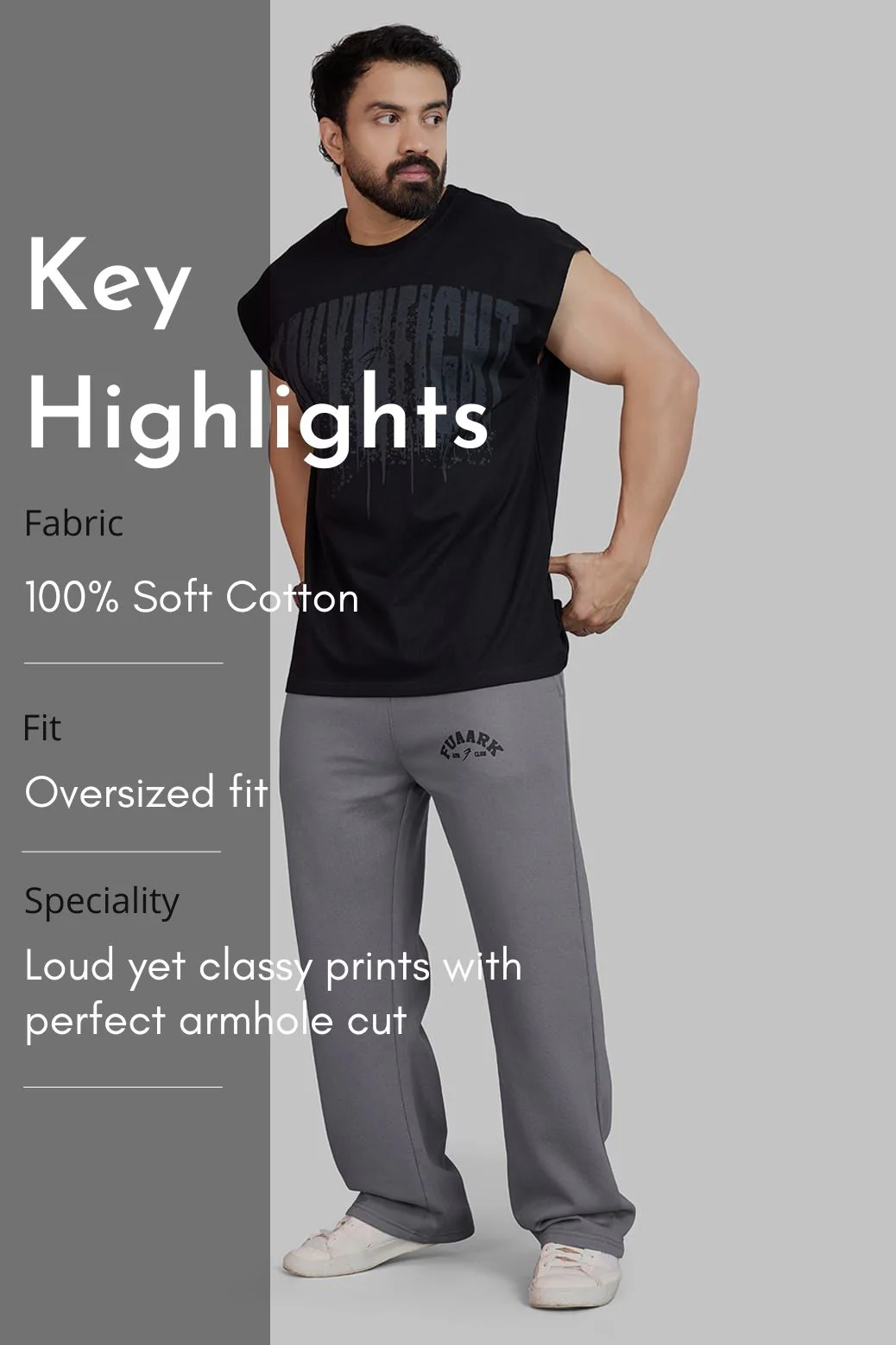 Heavyweight Capsleeves Tank Black - Image 7