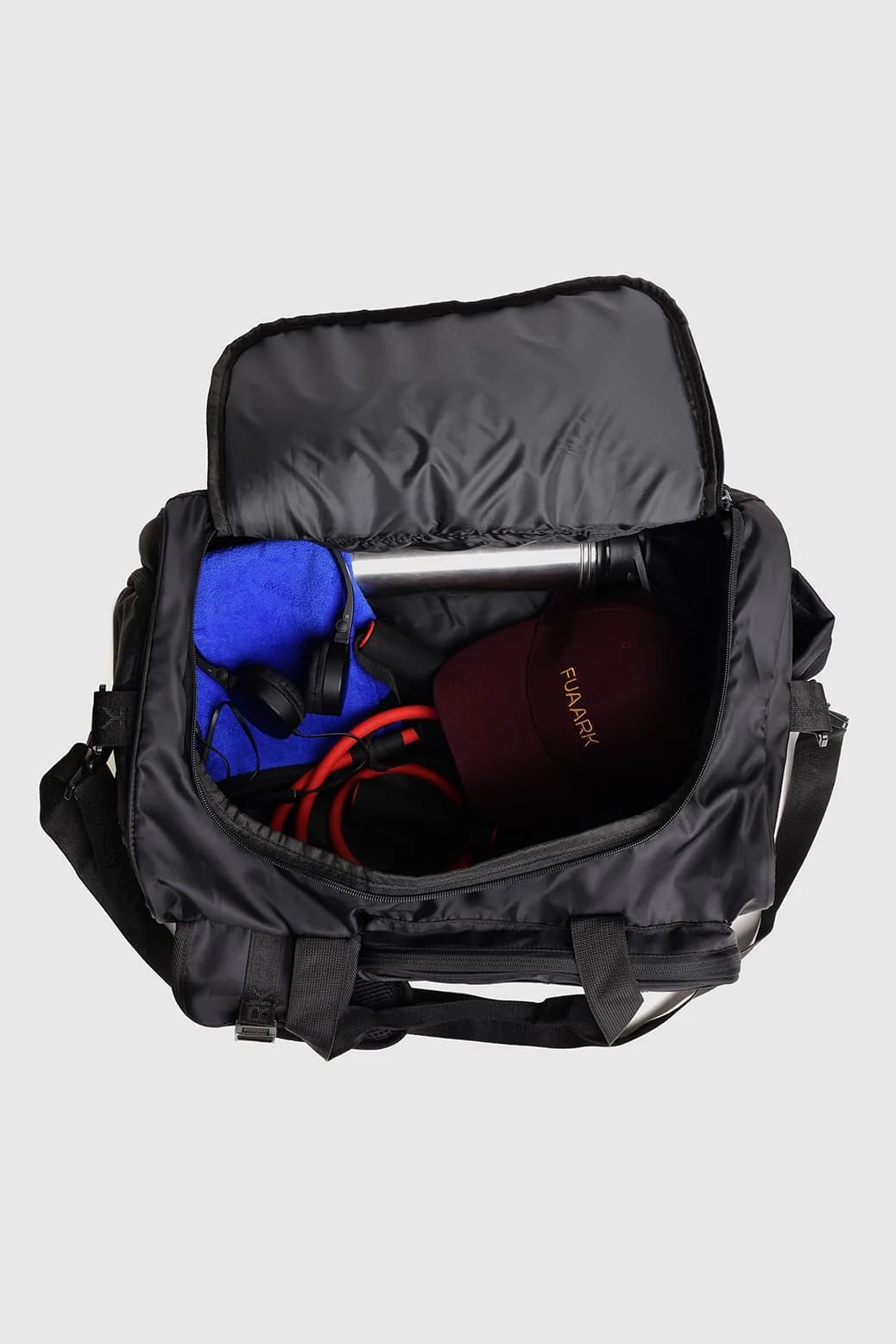 Heavyweight Duffle Bag Black - Image 7