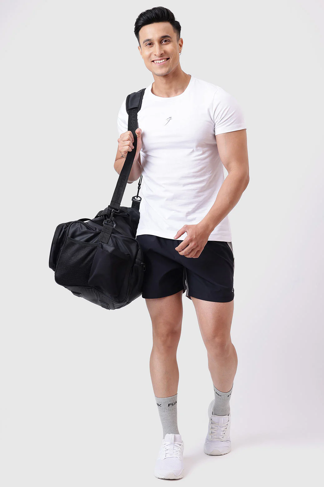 Heavyweight Duffle Bag Black - Image 9