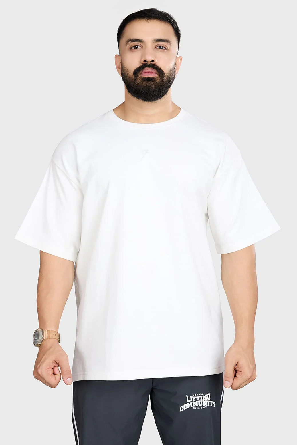 Heavyweight Oversized T-shirt White - Image 5