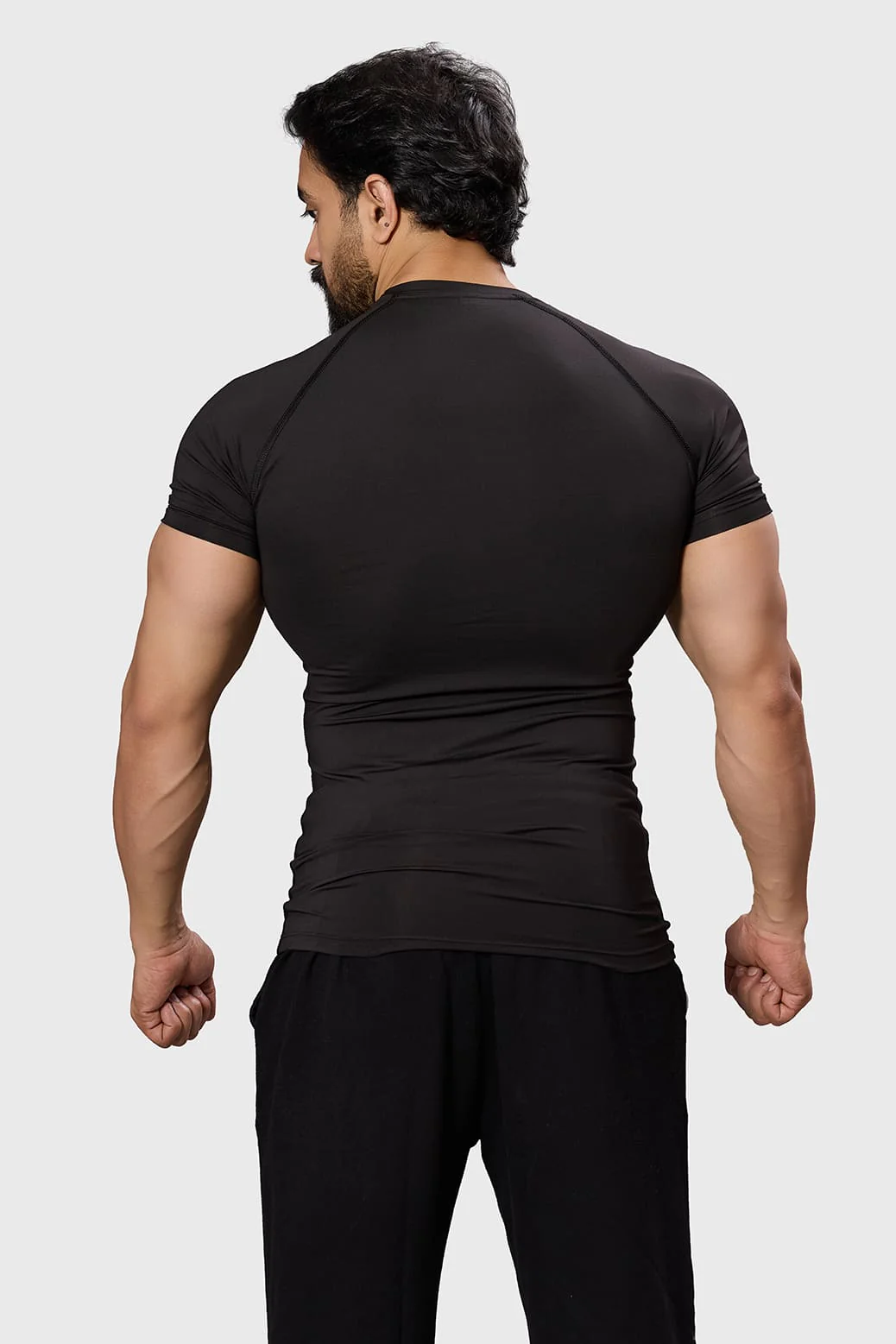 Hellborn Compression T-shirt Black/Red - Image 7