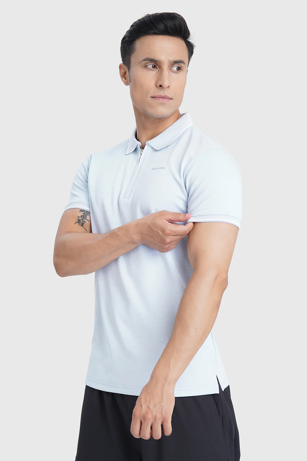 Heritage Polo T-shirt Mauve - Image 5