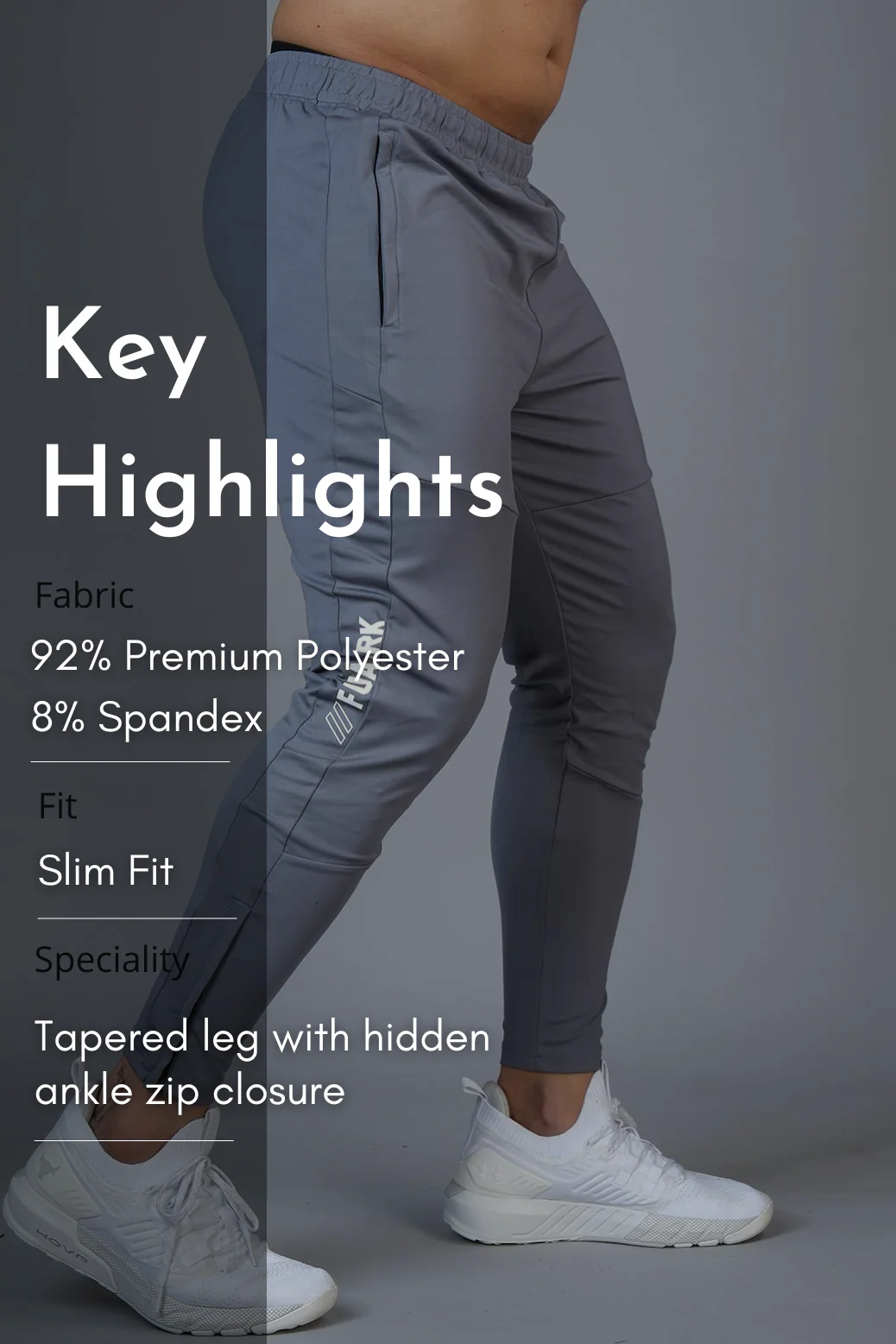 Hybrid Slim Tracks Light Grey - Image 6