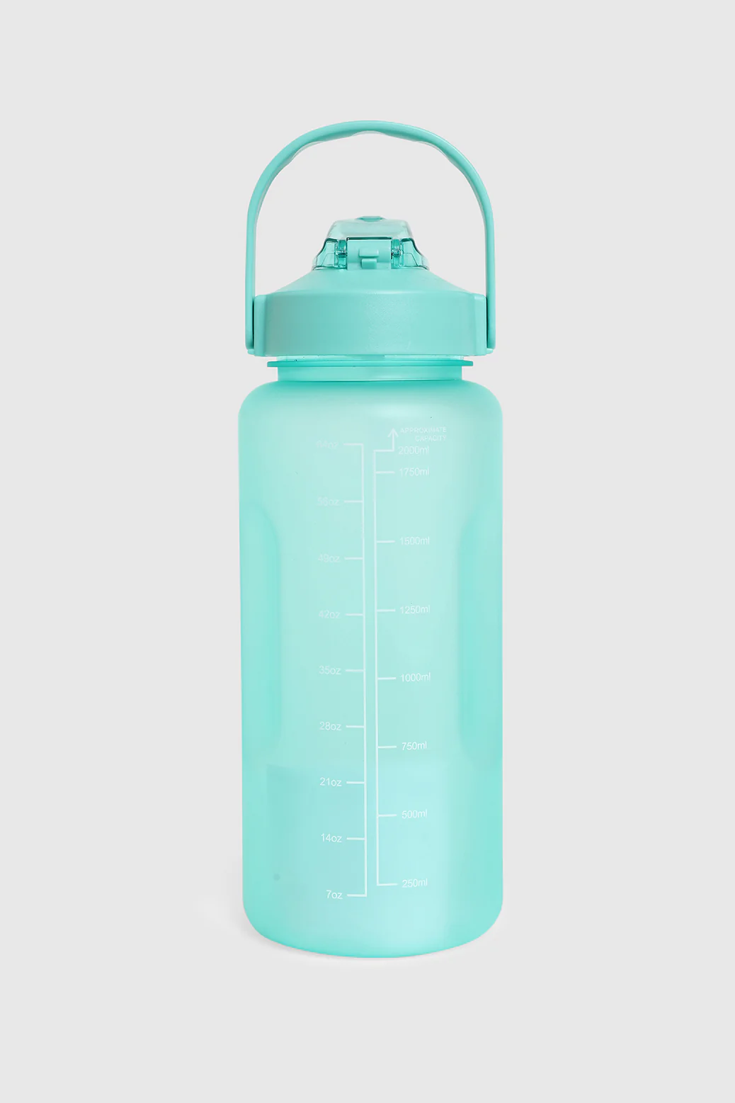 Hydrate 2 Ltr Gallon Bottle Light Green - Image 6