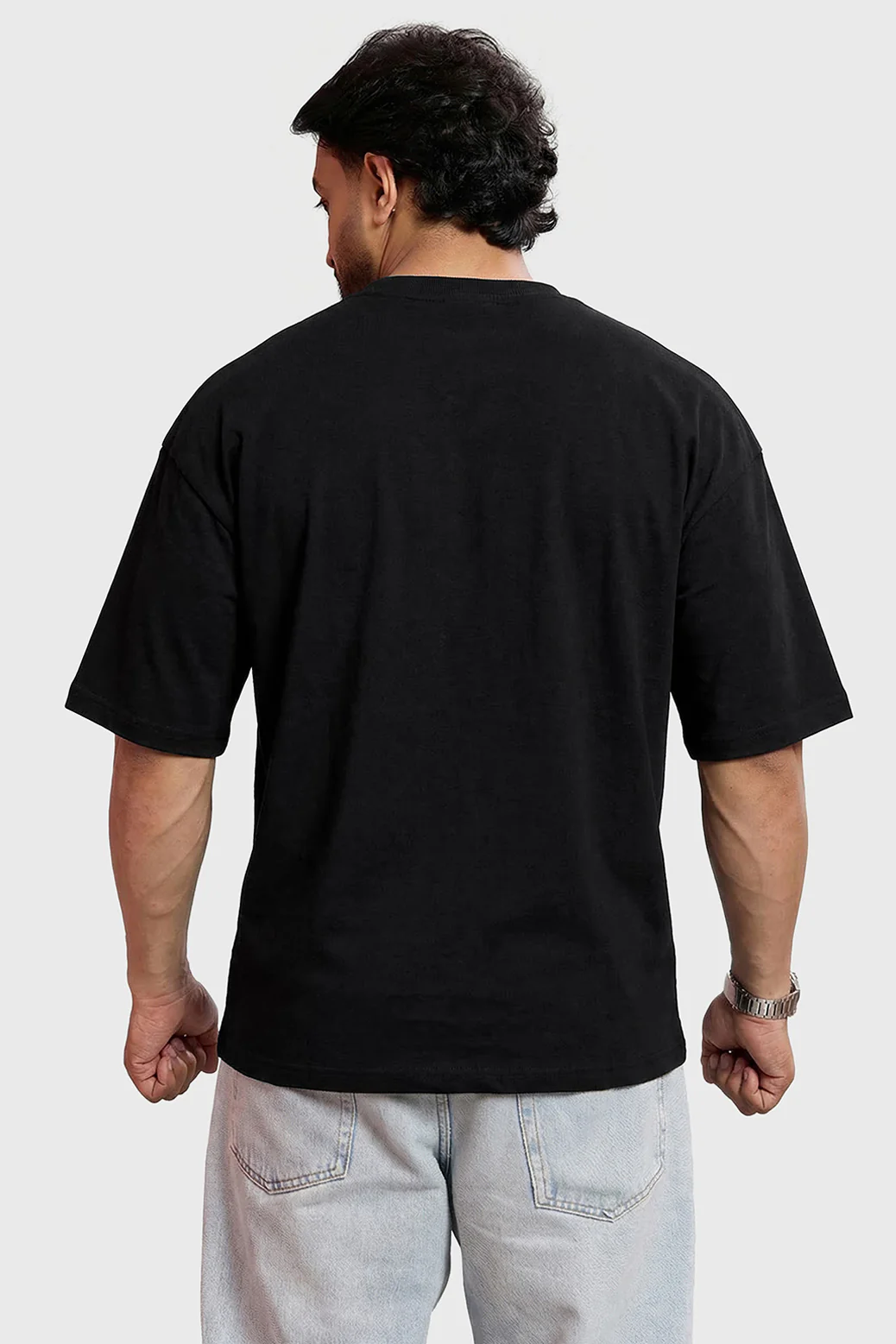 Iconic Oversized T-shirt Black - Image 5