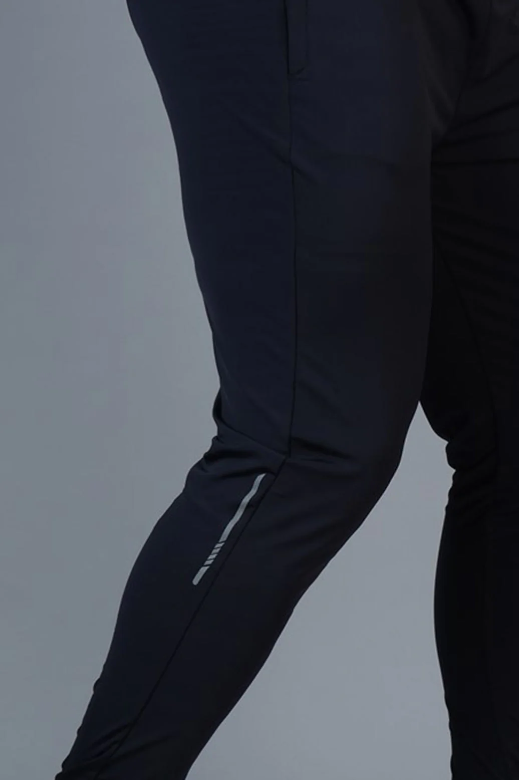 Identity Nylon Joggers Navy - Image 5