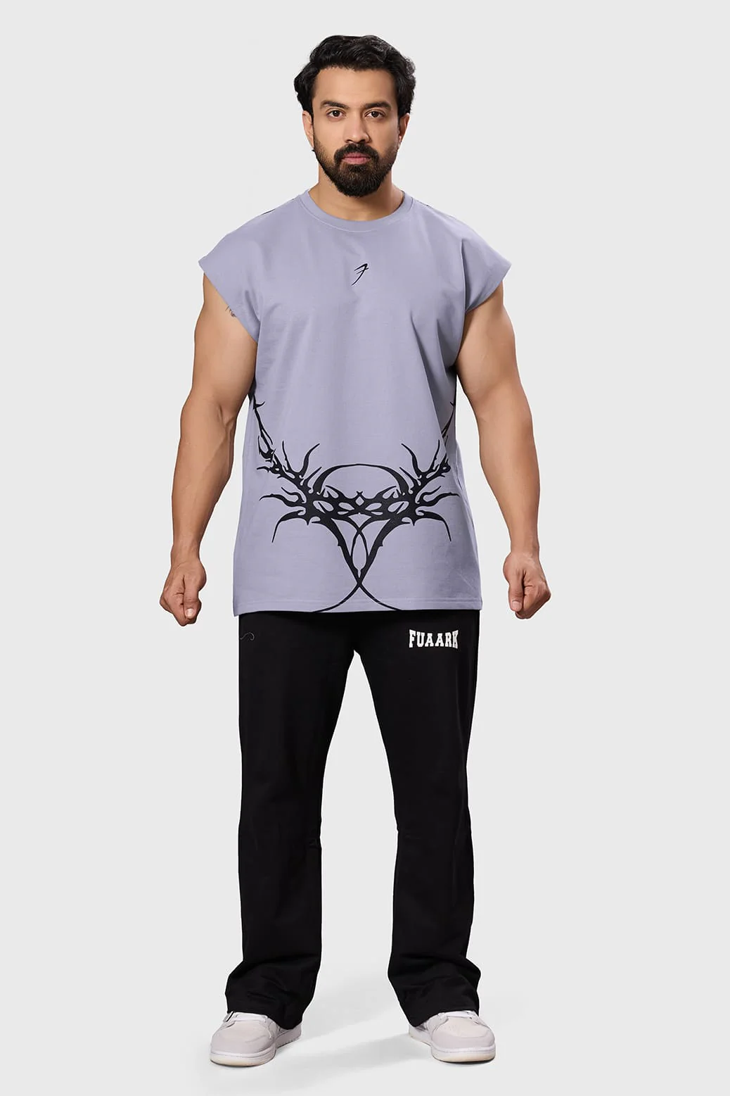 Immortal Capsleeves Tank Light Grey - Image 3
