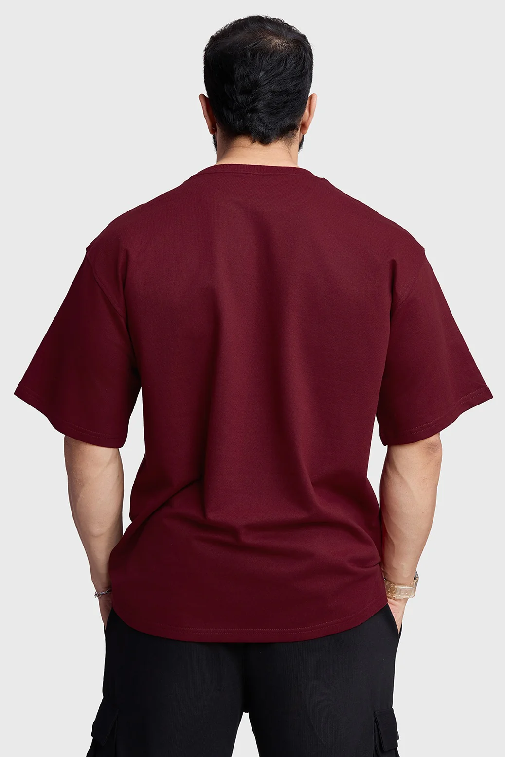 Inspiration Oversized T-shirt Maroon - Image 7