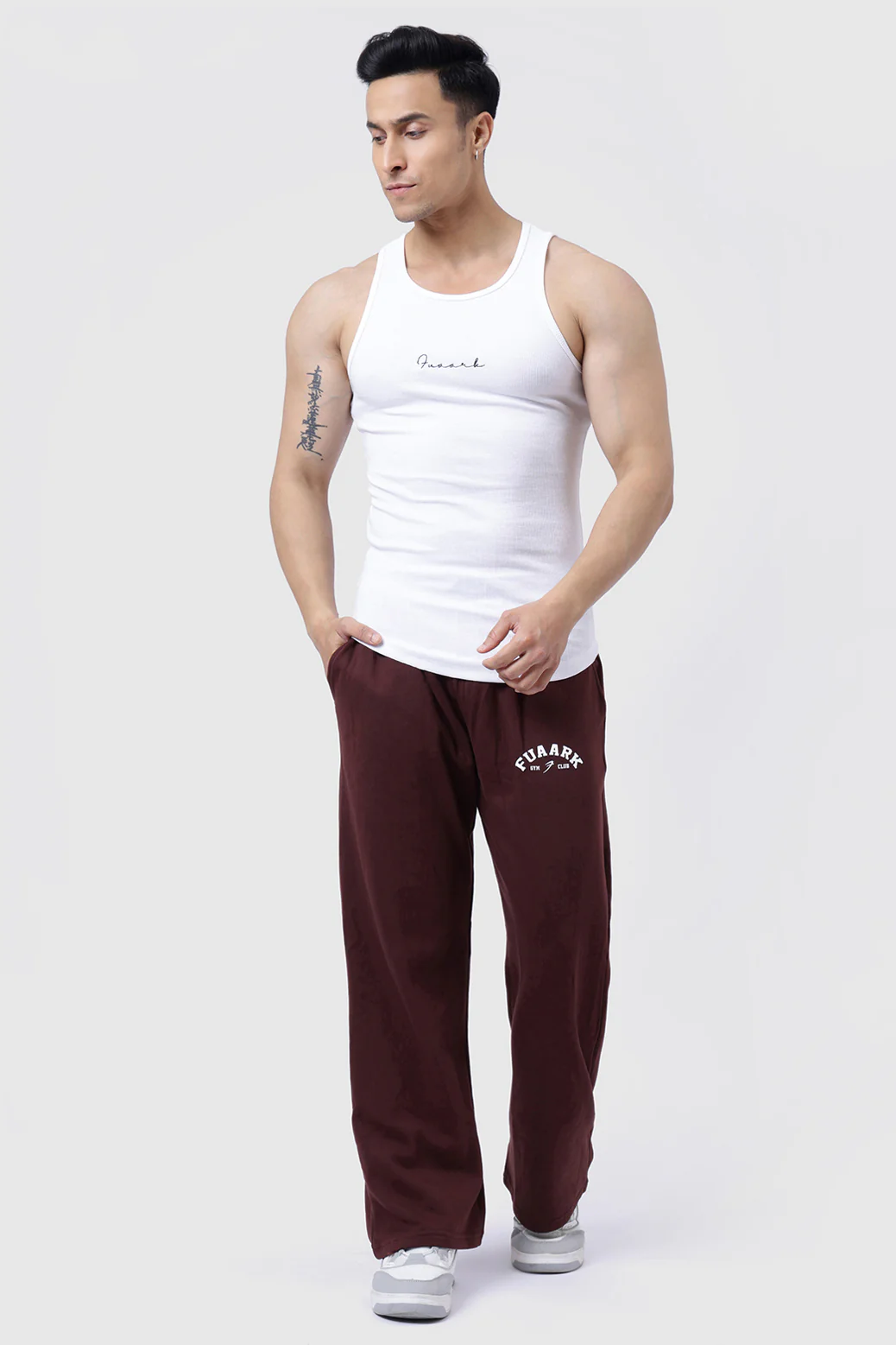 Laidback Relaxed Pants Brown - Image 2
