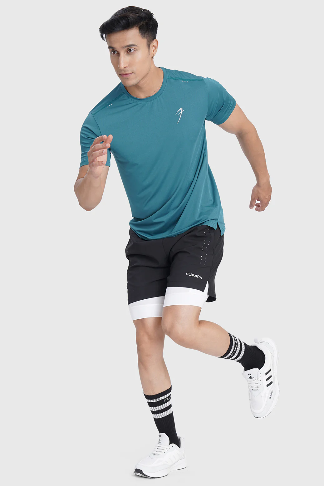 Laser Cut Running T-shirt Green - Image 6