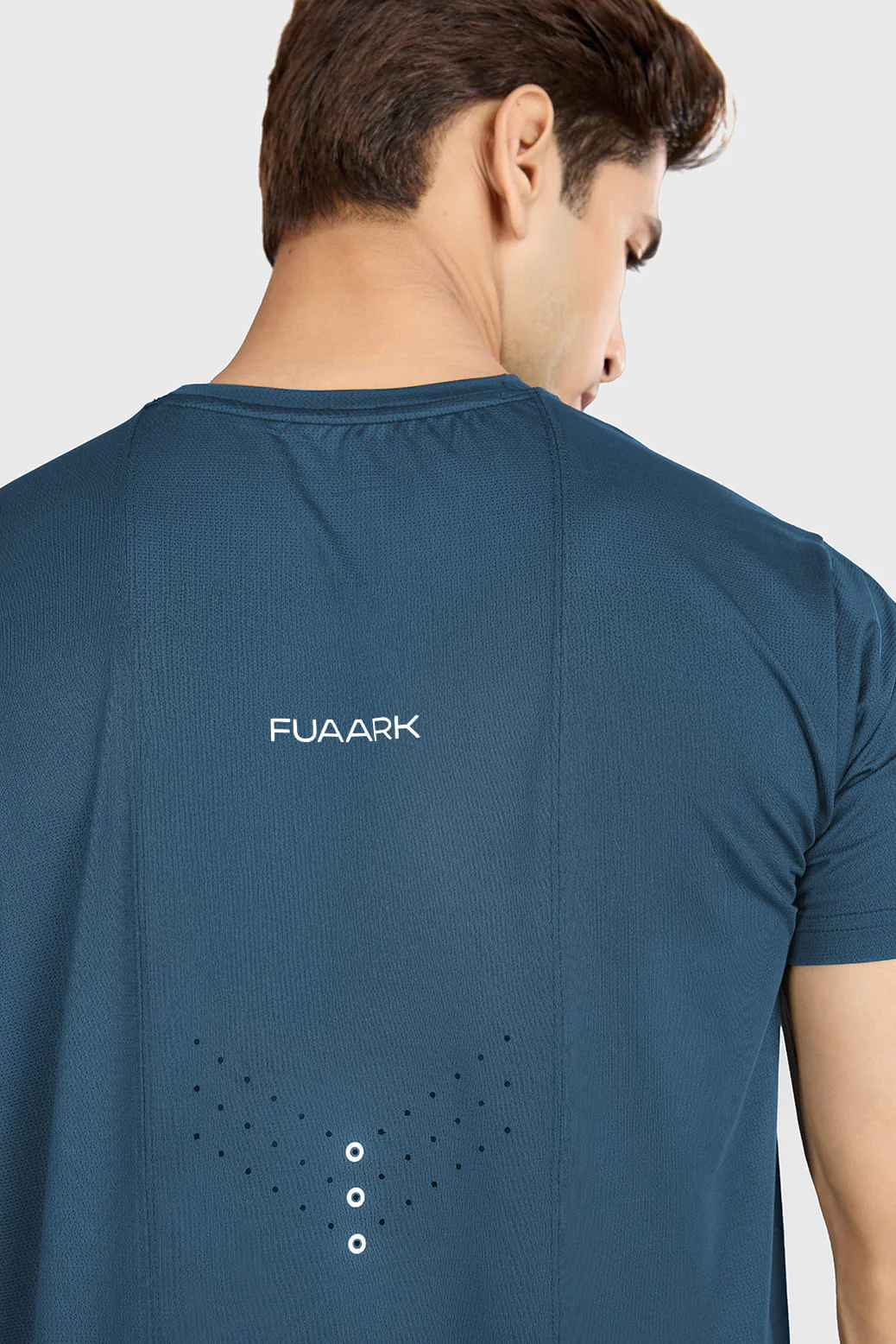 Laser Cut Running T-shirt Orion Blue - Image 6
