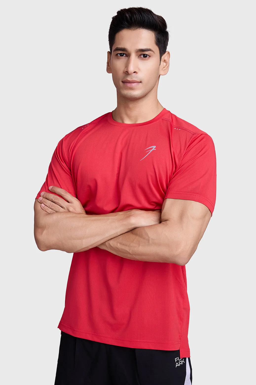 Laser Cut Running T-shirt Red - Image 2