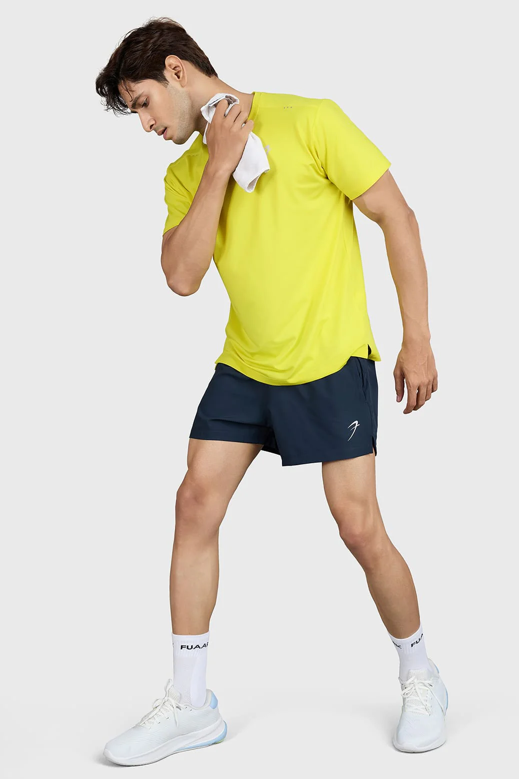 Laser Cut Running T-shirt Yellow - Image 3