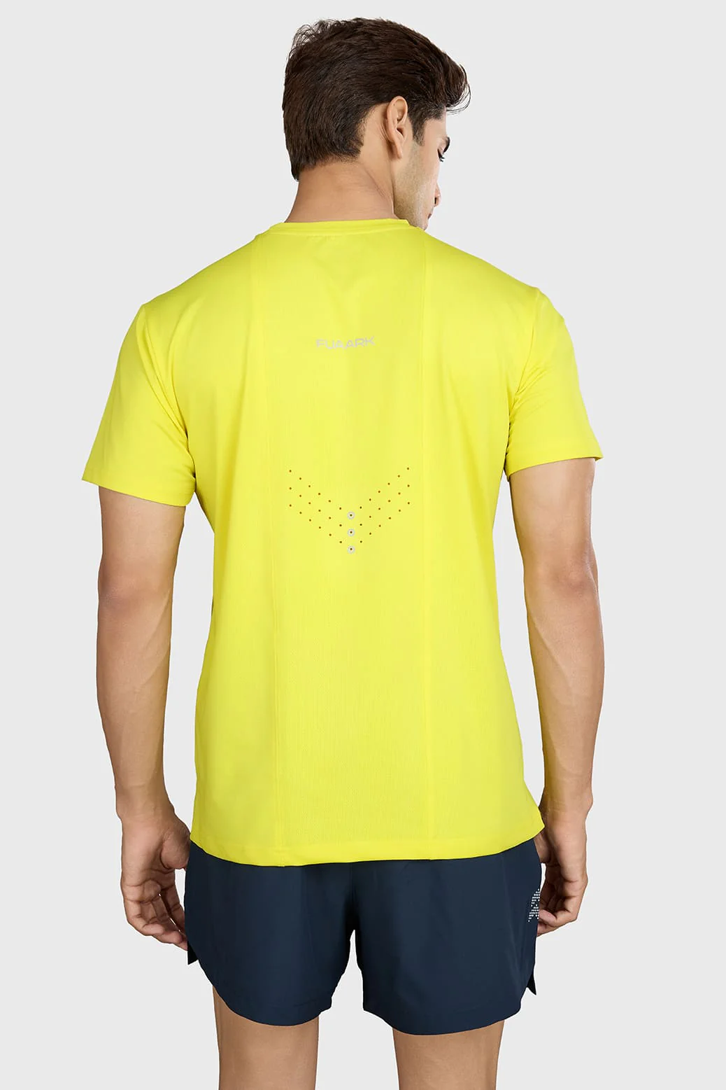 Laser Cut Running T-shirt Yellow - Image 7