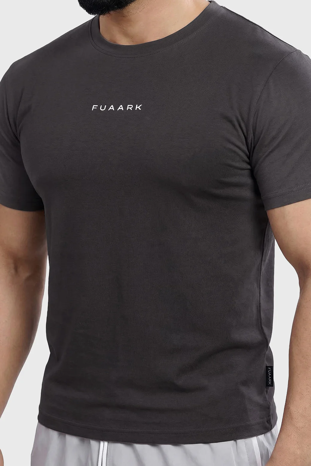 Legacy Crew Neck T-shirt Dark Grey - Image 3