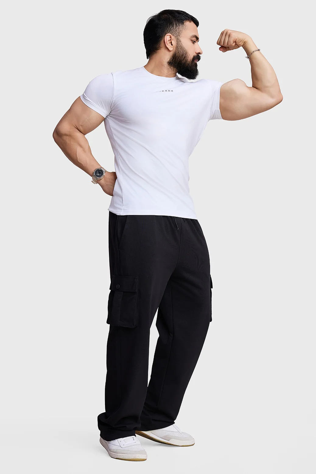 Legacy Crew Neck T-shirt White - Image 3